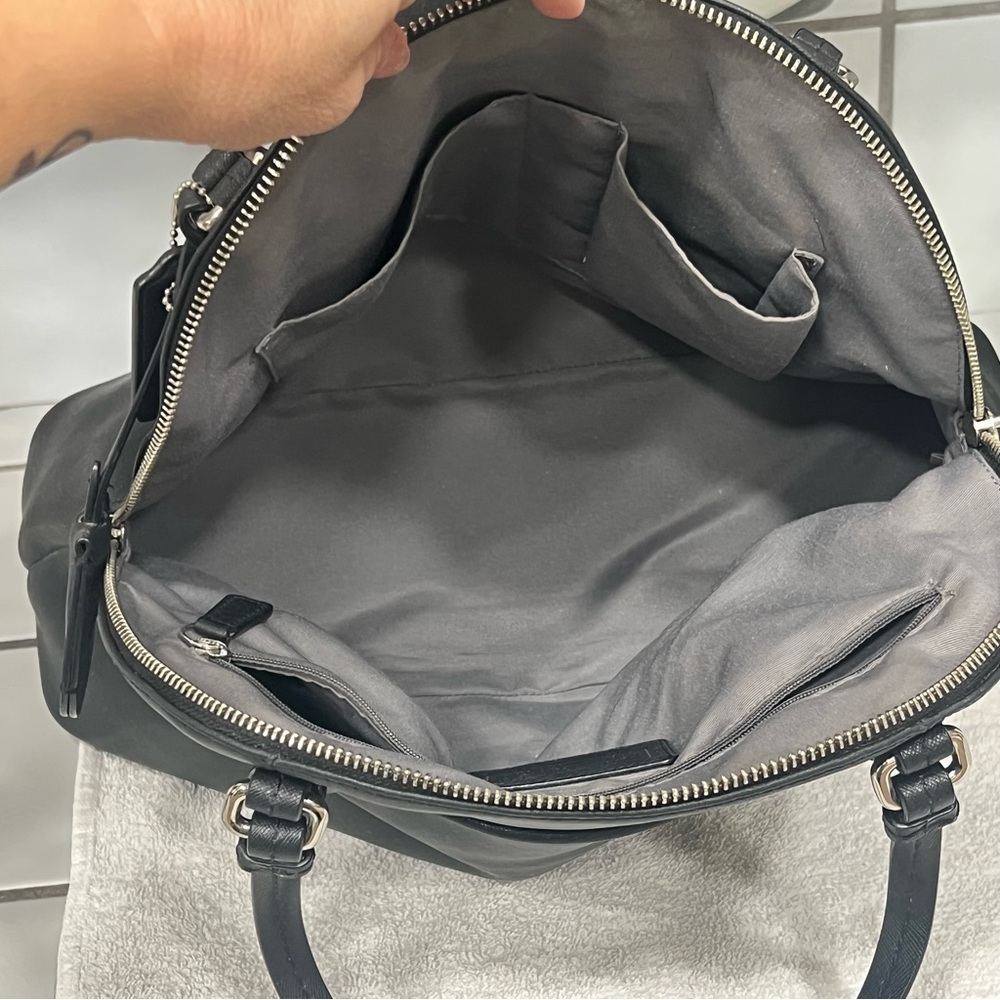 Coach PEYTON H1481 F31408 LEATHER LARGE DOMED SATCHEL-Vintage - Picture 8 of 16